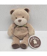 Child of Mine Carters Brown My First Bear Green Bow 8&quot; Plush - New! #81256 - $55.55 CAD