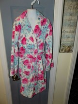 Betsey Johnson Bouquet Floral Print Robe Girl&#39;s NEW - $29.20