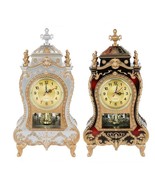 Vintage Imperial Sit Pendulum Clock Table Watch Desk Clock With 12 Songs - £28.82 GBP