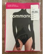 Commando KT032 Ballet Turtleneck Bodysuit w/Thumbholes Black Women’s One Size - $134.08 CAD