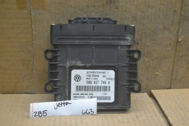 2014-15 Volkswagen Jetta Transmission Control Unit TCU 09G927749A Module 663-2B5 - £15.00 GBP