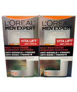 2x L&#39;Oreal Men Expert Vitalift Anti-Wrinkle &amp; Firming Face Moisturizer S... - $65.93