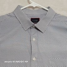 Untuckit Mens Polka Dot Shirt Sz XXL Short Sleeve Button Down - $24.87