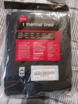 Supreme®/Hanes® Woodland Thermal Crew Size Large Dead Stock - £116.77 GBP