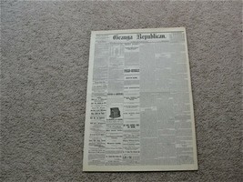 Geauga Republican, Wednesday, October 12, 1881- Chardon, Ohio Newspaper. - £14.83 GBP