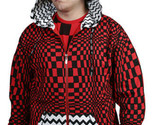 UGP Under Ground Products DIY Men&#39;s Red Checkered Zip Up Hoodie NWT - $47.49
