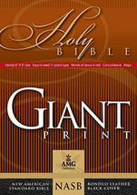 Giant Print Handy-Size Reference Bible: NASB 1977 Edition (AMG Giant Pri... - £38.65 GBP