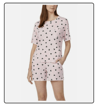 Disney Minnie Mouse Short Pajama Set Pink XXL - $348.84 MXN