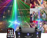 Sumger Dj Disco Party Lights, Sound Activated Laser Projector Effect Lig... - $83.95