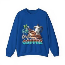 but first coffee funny  Unisex  Crewneck Sweatshirt men women humor - $29.01+