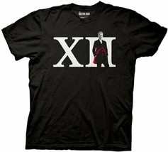 Doctor Who 12th Doctor Image Over Roman Numeral XII T-Shirt NEW UNWORN - $15.99