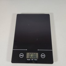 Mainstays Kitchen Scale Electronic for Cooking and Baking Black With Bat... - £7.15 GBP