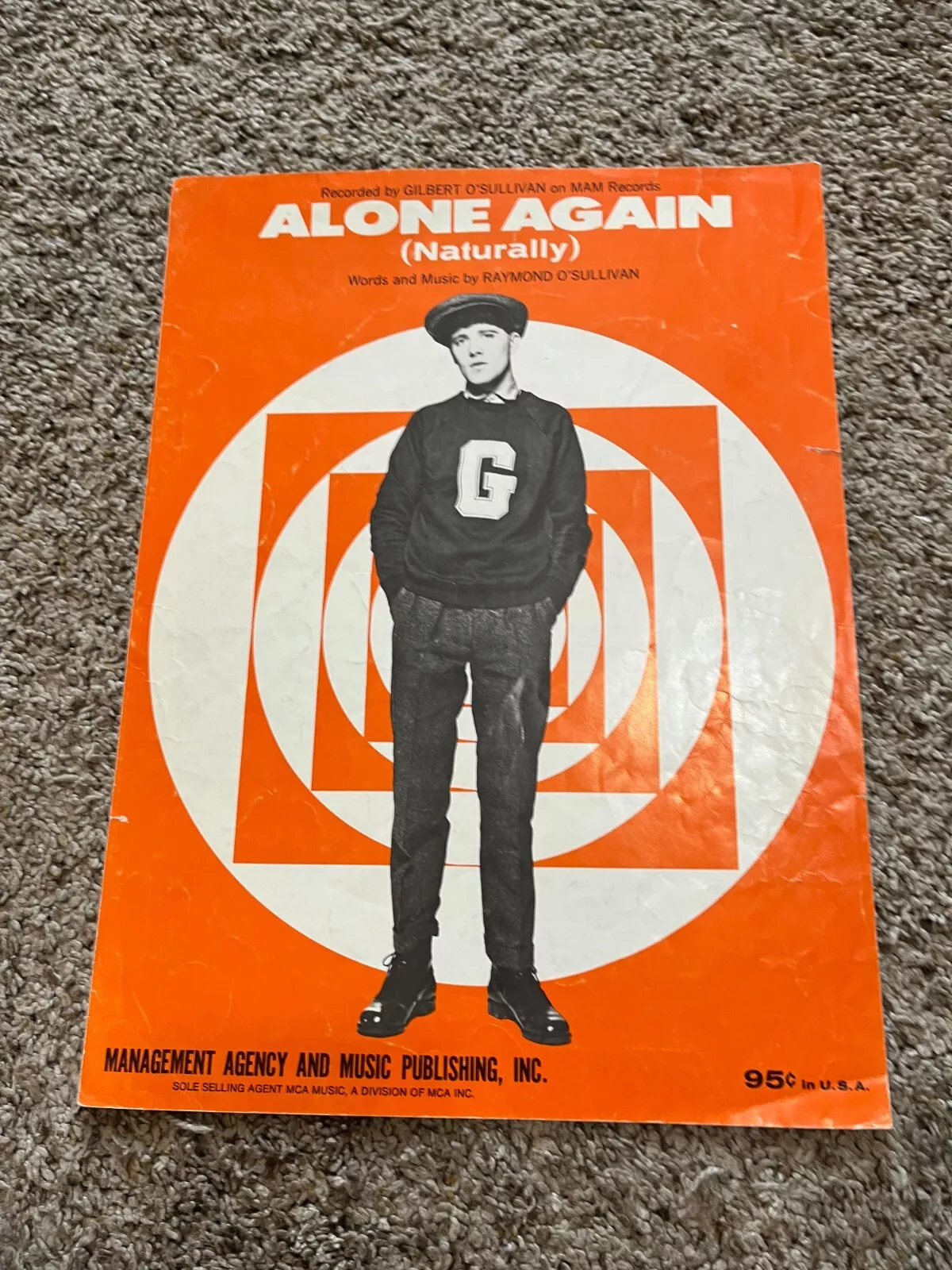 Alone Again (Naturally) - sheet music - $6.00
