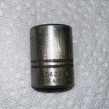 Vintage Plomb 5424 Shallow Socket 3/4&quot; 12-Point 1/2&quot; Drive Made in USA - £7.37 GBP