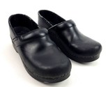 Dansko Womens Black Patton Clogs Size 39 US 8 Shoes - $18.80