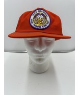 Vintage Snapback Trucker HAT ELKS NATIONAL FREE THROW CONTEST HOOP SHOOT... - $41.66 CAD