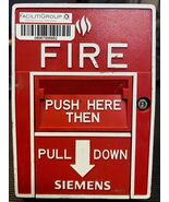 Siemens MSI-10B/MSI-20B Intelligent Fire Alarm Pull Station Red - $1,911.79 MXN