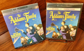 The Addams Family [4K+Digital] Slipcover-NEW (Sealed)-Free Shipping w/Tracking - £19.45 GBP