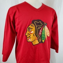 Chicago Blackhawks AHAI Amateur Hockey Illinois Jersey Adult Small One Goal - $14.99