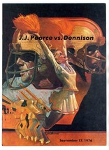 J J Pearce High School Richardson vs Dennison High School Football Progr... - $24.82