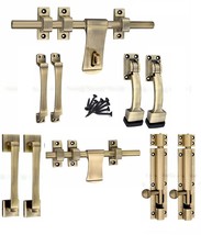door bolt latch Fitting locking Accessories kit set Zinc Alloy - £115.70 GBP