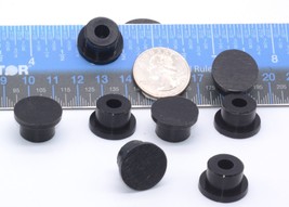 1/2” Silicone Rubber Push In Feet  Fits 1/2&quot; Hole x 3/4&quot; OD Various Pack Sizes - £8.50 GBP+