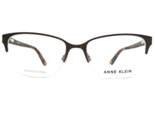 Anne Klein Eyeglasses Frames AK5083 200 MOCHA Brown Tortoise Cat Eye 53-... - £51.39 GBP