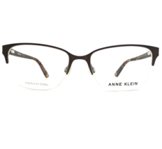 Anne Klein Eyeglasses Frames AK5083 200 MOCHA Brown Tortoise Cat Eye 53-17-135 - £51.39 GBP