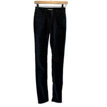 Alice + Olivia Black Skinny Jeans Size 24 Style C000178500 - £27.97 GBP