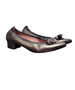 Hispanitas Paula Shark-15 Pewter Flats Made In Spain EU Size 39.5 (US 8.5) - £26.06 GBP