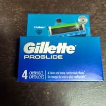 GILLETTE PROGLIDE * 4-PACK * REFILL CARTRIDGES WITH PRECISION TRIMMER - £8.75 GBP