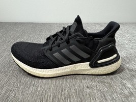 Adidas Ultraboost 20 Shoes Women&#39;s Size 9 Running Black White No Insole ... - $19.79