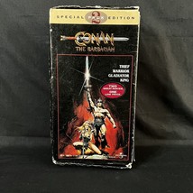 Conan the Destroyer/Conan the Barbarian (VHS) 1990 &amp; 1991 Arnold Schwarz... - £15.78 GBP