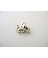 Tiffany &amp; Co 18K Gold Silver Shrimp Shell Earrings Clip On Gift Love - £273.08 GBP