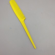 Tupperware Comb 8&quot; Hair Teaser Rat Tail Mold #61  Yellow - $9.89
