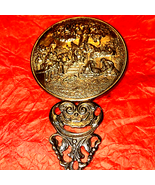 1920s beautiful silver antique mirror with much detail on the handle and... - $130.39 CAD