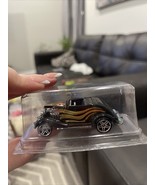 1996 Roadster Convertible Hot Wheels by Mattel black w/flames - $283.92 MXN