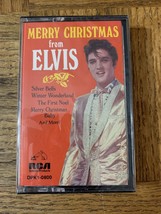 Merry Christmas From Elvis Cassette-Brand New-SHIPS N 24 HOURS - £19.77 GBP