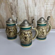 3 Avon Collectibles Endangered Species Asian Elephant STEIN - $371.04 MXN