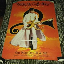 PRINCE PROMO POSTER 40X60 IN. &#39;&#39;BETCHA BY GOLLY AND RIGHT BACK HERE IN M... - £19.57 GBP
