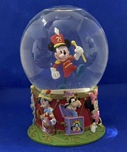 Disney Mickey Mouse Snow Globe Marching Band 75th Anniversary -Excellent... - £16.01 GBP