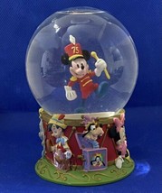 Disney Mickey Mouse Snow Globe Marching Band 75th Anniversary -Excellent... - $20.48