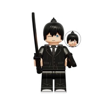 Anime Chainsaw Man Aki Hayakawa Minifigures Building Toys - £3.53 GBP