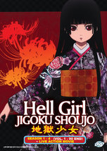 Hell Girl Jigoku Shoujo Season 1-4 + Live Action Movie DVD (Anime) (English Sub) - £27.96 GBP