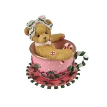  Cherished Teddies 269840 JoAnn &quot;Cup Full Of Love&quot; Vintage Bear Figurine - £11.71 GBP