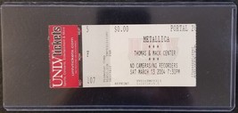 METALLICA - ORIGINAL MARCH 13, 2004 LAS VEGAS, NV CONCERT TICKET STUB - £7.70 GBP