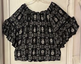 Chelsea &amp; Theodore Black Womens Sell Top 2X - $12.64