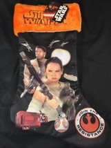 Star Wars Join the Resistance Christmas Stocking Finn Rey BB-8 Chewie New - $14.93