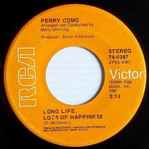 Perry Como - It&#39;s Impossible / Long Life, Lots of Happiness [7&quot; 45 rpm Single] - £2.72 GBP