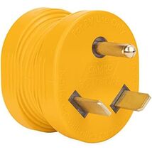 Camco RV 30AM/15AF Power Grip Electrical Adapter | For Easy Connection of - $28.92 CAD